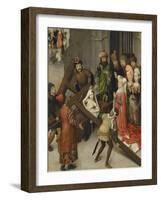 Le Miracle de la Vraie Croix-Simon Marmion-Framed Giclee Print