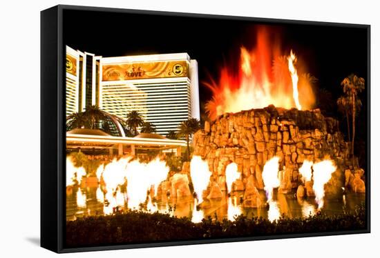 Le Mirage - hotel - Casino - Las Vegas - Nevada - United States-Philippe Hugonnard-Framed Stretched Canvas