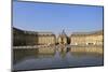 Le Miroir d'Eau (Mirror of Water), Place de la Bourse, Bordeaux, UNESCO Site, Gironde, France-Peter Richardson-Mounted Photographic Print