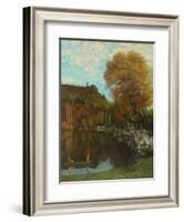 Le Miroir De Scey-En-Varais, 1864-68-Gustave Courbet-Framed Giclee Print