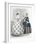 Le Moniteur de la mode (planche 385): sans titre (toilettes de dames)-Jules David-Framed Giclee Print