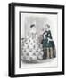 Le Moniteur de la mode (planche 385): sans titre (toilettes de dames)-Jules David-Framed Giclee Print