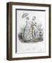 Le Moniteur de la mode (planche 50): sans titre (toilettes d'été pour dame)-Jules David-Framed Giclee Print