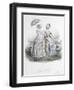 Le Moniteur de la mode (planche 50): sans titre (toilettes d'été pour dame)-Jules David-Framed Giclee Print