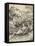 Le monstre marin (L'Enlèvement d'Amymoné)-Albrecht Dürer-Framed Stretched Canvas