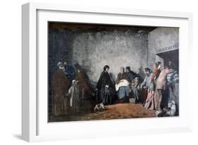 Le Mont-De-Piete-Ferdinand Heilbuth-Framed Giclee Print