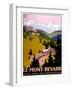 Le Mont Revard-null-Framed Giclee Print