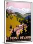 Le Mont Revard-null-Mounted Giclee Print