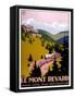 Le Mont Revard-null-Framed Stretched Canvas