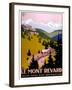 Le Mont Revard-null-Framed Giclee Print