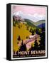 Le Mont Revard-null-Framed Stretched Canvas