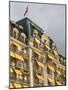 Le Montreux Place Hotel on Lake Geneva, Montreux, Swiss Riviera, Vaud, Switzerland-Walter Bibikow-Mounted Photographic Print