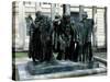Le Monument Des Bourgeois De Calais Bronze Sculpture by Auguste Rodin (1840-1917), 1889. Paris, Mus-Auguste Rodin-Stretched Canvas