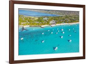 Le Morne Brabant Peninsula, Black River (Riviere Noire), West Coast, Mauritius-Jon Arnold-Framed Photographic Print