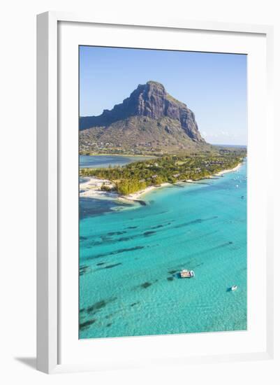 Le Morne Brabant Peninsula, Black River (Riviere Noire), West Coast, Mauritius-Jon Arnold-Framed Photographic Print