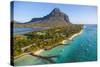 Le Morne Brabant Peninsula, Black River (Riviere Noire), West Coast, Mauritius-Jon Arnold-Stretched Canvas