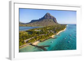 Le Morne Brabant Peninsula, Black River (Riviere Noire), West Coast, Mauritius-Jon Arnold-Framed Photographic Print