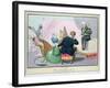 Le Mort', George IV (1762-1830), Caricature of the King Grieving the Death of the Giraffe-John Doyle-Framed Premium Giclee Print