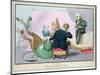 Le Mort', George IV (1762-1830), Caricature of the King Grieving the Death of the Giraffe-John Doyle-Mounted Giclee Print