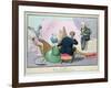Le Mort', George IV (1762-1830), Caricature of the King Grieving the Death of the Giraffe-John Doyle-Framed Giclee Print