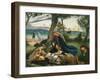 Le Morte d'Arthur, 1860-James Archer-Framed Giclee Print