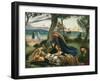 Le Morte d'Arthur, 1860-James Archer-Framed Giclee Print