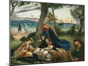 Le Morte d'Arthur, 1860-James Archer-Mounted Giclee Print