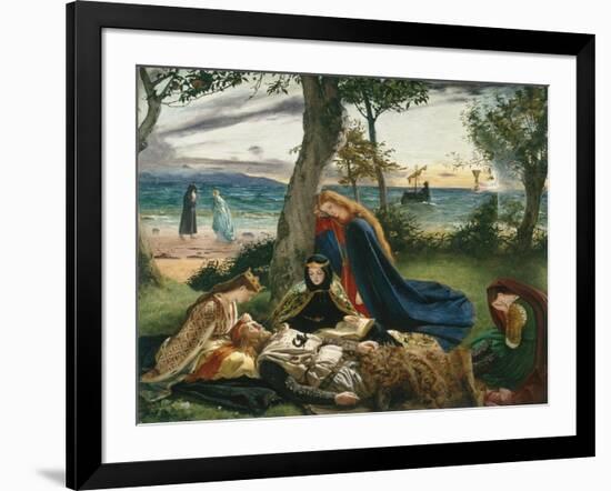 Le Morte d'Arthur, 1860-James Archer-Framed Giclee Print