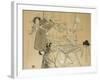 Le Motographe (Melle, Margouin), 1899-Henri de Toulouse-Lautrec-Framed Giclee Print