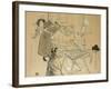 Le Motographe (Melle, Margouin), 1899-Henri de Toulouse-Lautrec-Framed Giclee Print