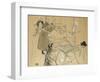 Le Motographe (Melle, Margouin), 1899-Henri de Toulouse-Lautrec-Framed Giclee Print