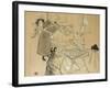 Le Motographe (Melle, Margouin), 1899-Henri de Toulouse-Lautrec-Framed Giclee Print