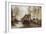 Le Moulin Brule, Planque, Near Douai-Jean-Baptiste-Camille Corot-Framed Giclee Print