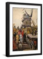 Le Moulin De Blute-Fin-Vincent van Gogh-Framed Giclee Print