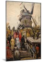 Le Moulin De Blute-Fin-Vincent van Gogh-Mounted Giclee Print