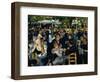 Le Moulin de la Galette 1876-Pierre-Auguste Renoir-Framed Art Print