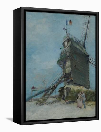 Le Moulin De La Galette, 1886-Vincent van Gogh-Framed Stretched Canvas