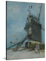 Le Moulin De La Galette, 1886-Vincent van Gogh-Stretched Canvas