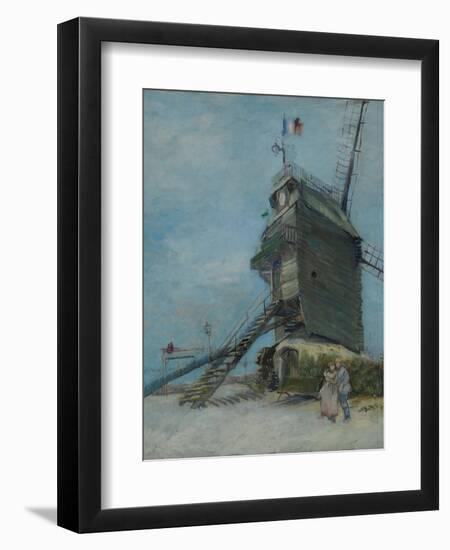 Le Moulin De La Galette, 1886-Vincent van Gogh-Framed Premium Giclee Print