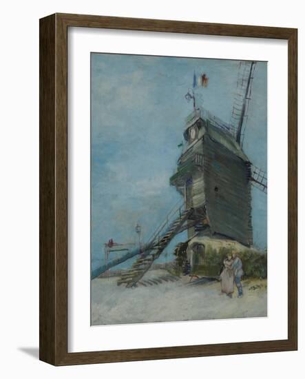 Le Moulin De La Galette, 1886-Vincent van Gogh-Framed Giclee Print