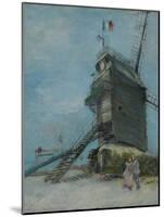 Le Moulin De La Galette, 1886-Vincent van Gogh-Mounted Giclee Print