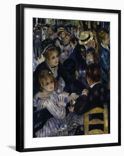 Le Moulin de la Galette, c.1876-Pierre-Auguste Renoir-Framed Giclee Print