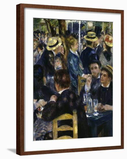 Le Moulin de la Galette, c.1876-Pierre-Auguste Renoir-Framed Giclee Print