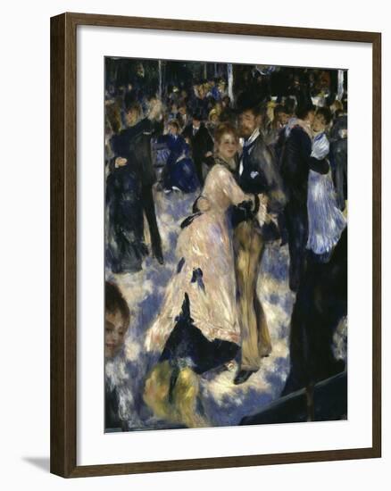 Le Moulin de la Galette, c.1876-Pierre-Auguste Renoir-Framed Giclee Print