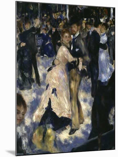 Le Moulin de la Galette, c.1876-Pierre-Auguste Renoir-Mounted Giclee Print