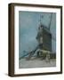 Le Moulin de la Galette, Montmartre, Paris, c.1886-87 (oil on canvas)-Vincent van Gogh-Framed Giclee Print