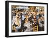 Le Moulin de la Galette-Pierre-Auguste Renoir-Framed Art Print