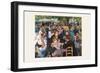 Le Moulin De La Galette-Pierre-Auguste Renoir-Framed Art Print