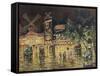 Le Moulin Rouge - Konstantin Alexeyevich Korovin (1861-1939). Oil on Cardboard. Dimension : 40,5X55-Konstantin Alekseevich Korovin-Framed Stretched Canvas