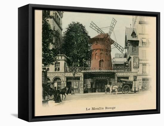 Le Moulin Rouge-Alan Paul-Framed Stretched Canvas